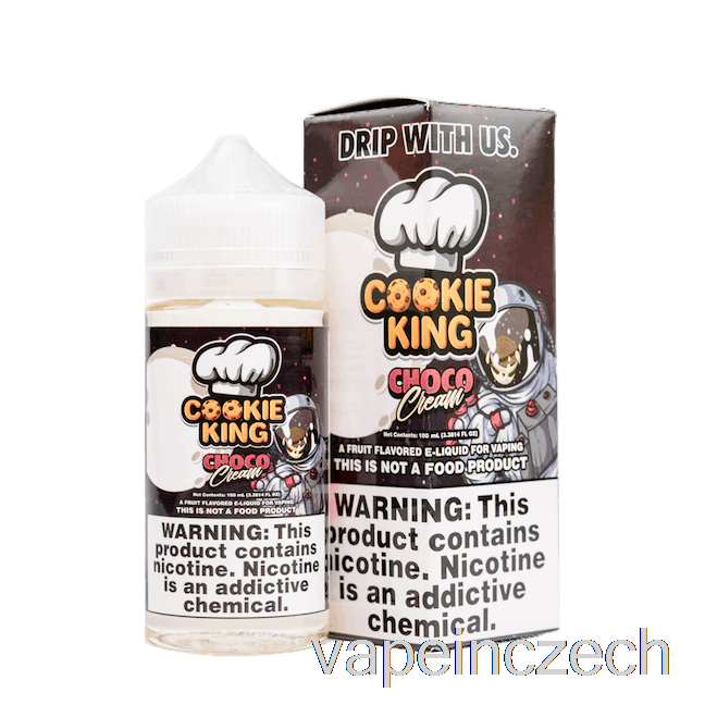 čoko Krém - Cookie Král - 100 Ml 6mg Vape Per